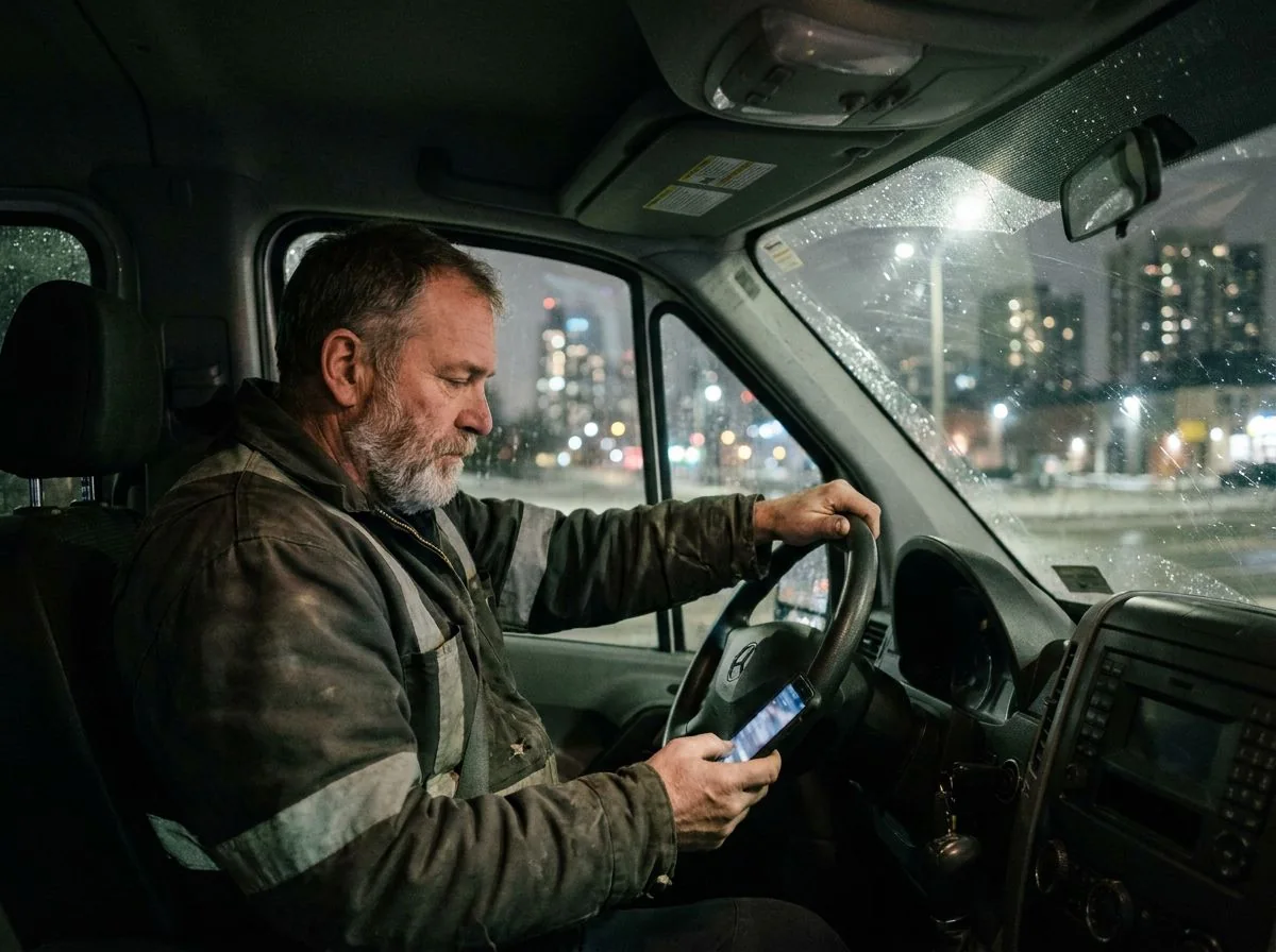 Nearby operators get a text