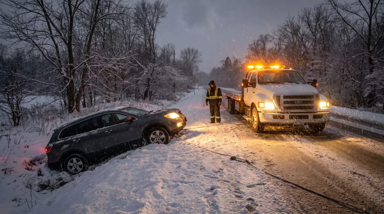 Stuck in snow, mud or a ditch?
